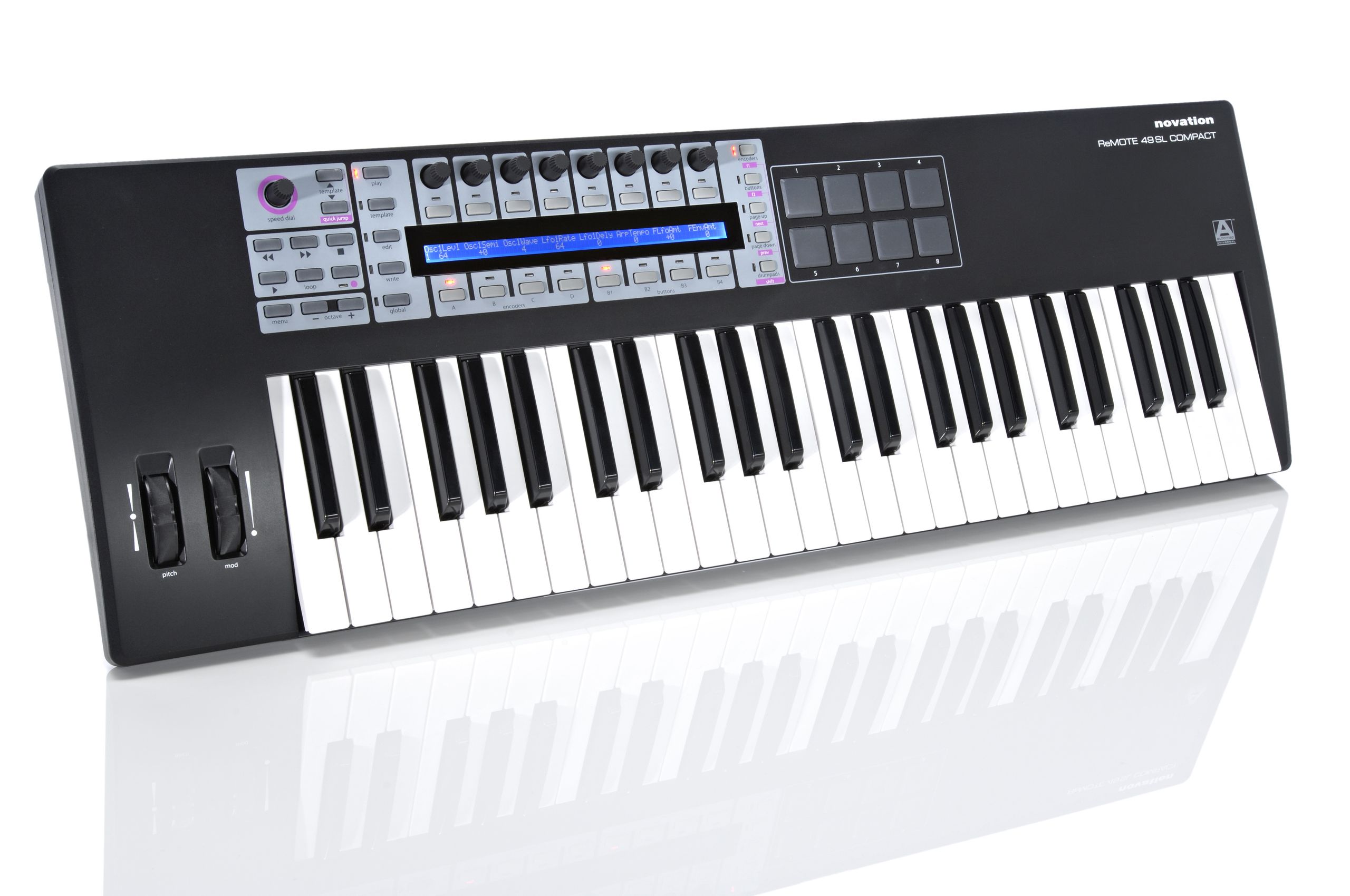 novation ReMOTE 49SL COMPACT MIDIキーボード 86e874ab8cffba793a0c557ad1ebf1