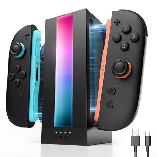 Energyflow Charging Dock for Nintendo Switch 2 Joy-Con