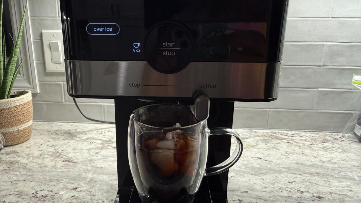 Braun OptiBrew Pro brew over ice setting