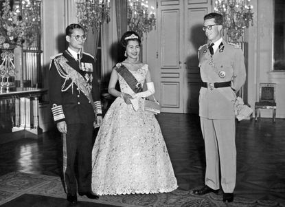 King Bhumibol Adulyadej and Queen Sirikit, 1960.