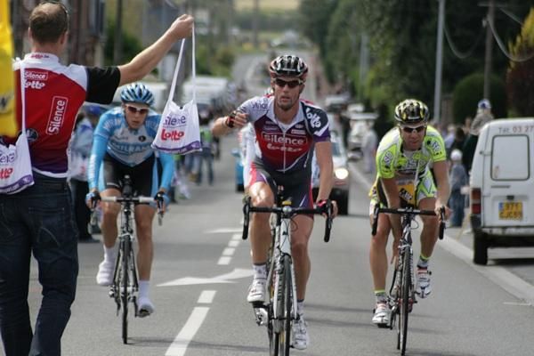 leading group during the race