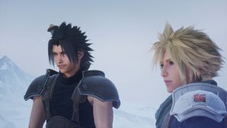 Crisis Core, Zack and Cloud meet