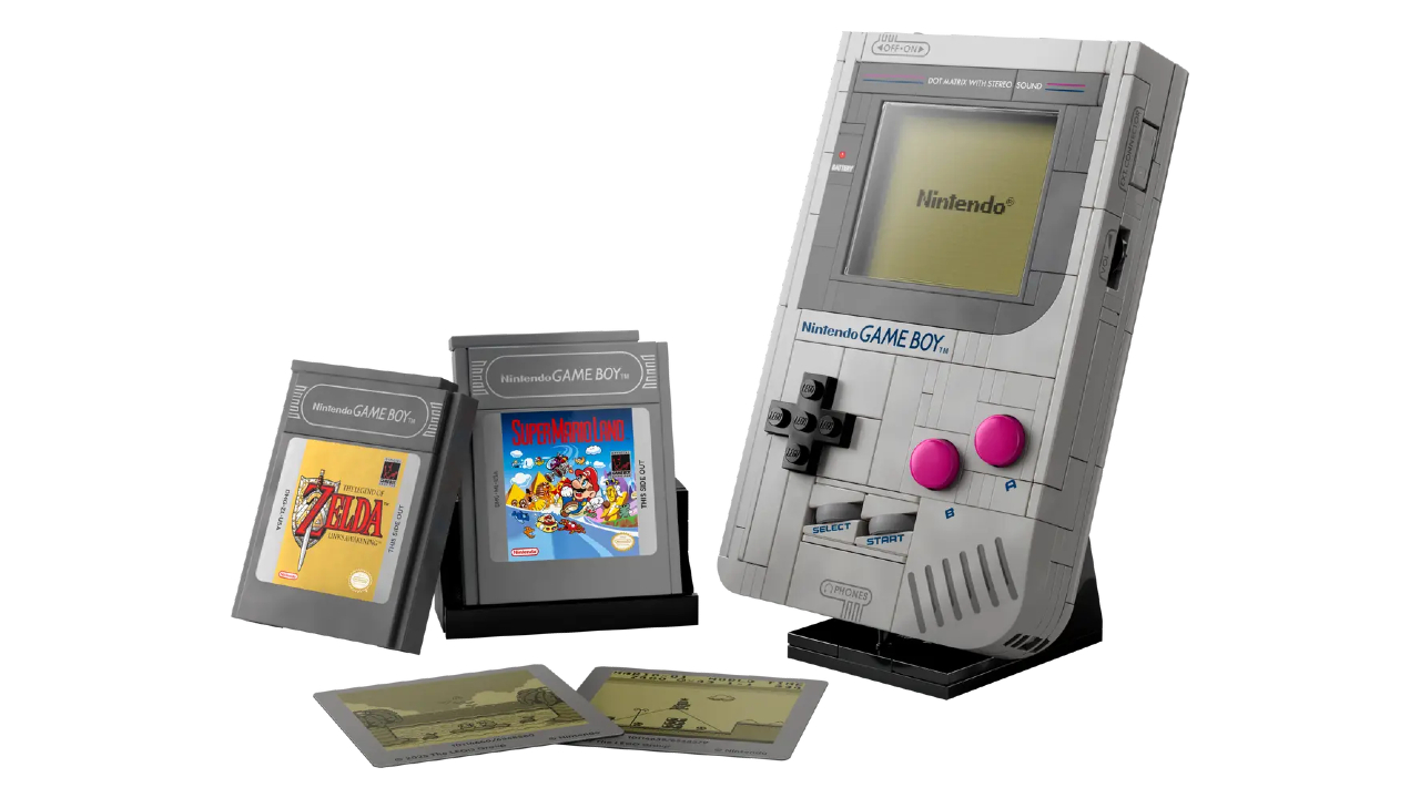 The LEGO Game Boy set