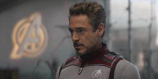 Tony in his Quantum Suit