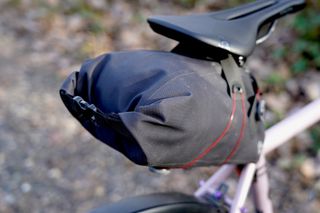 Silca's Grinta Roll-Top Bag for fast-packing