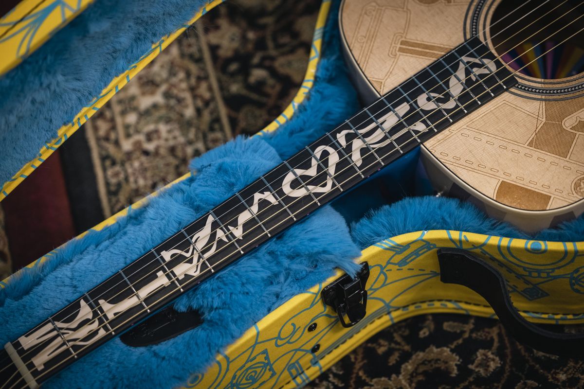 Fender Minions: Rise of Gru guitar