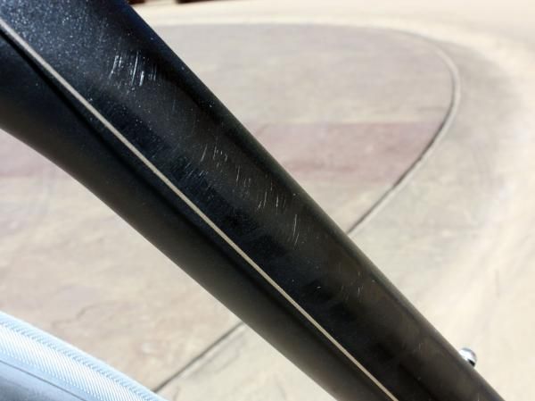 Black-on-black graphics on the top-end Dura-Ace model are especially subtle.