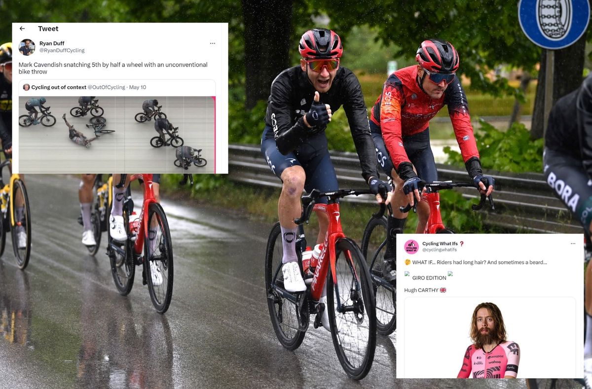 Tweets of the week: Special guests at the Giro, Carthy does a wizard ...