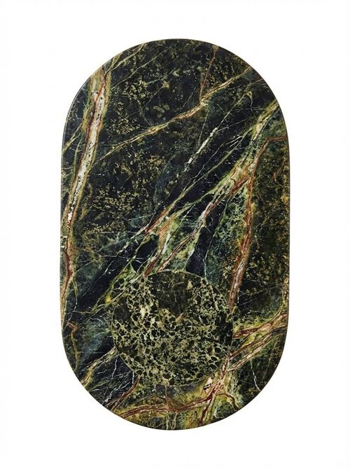 Astell Serving Board, Large, Forest Green Marble