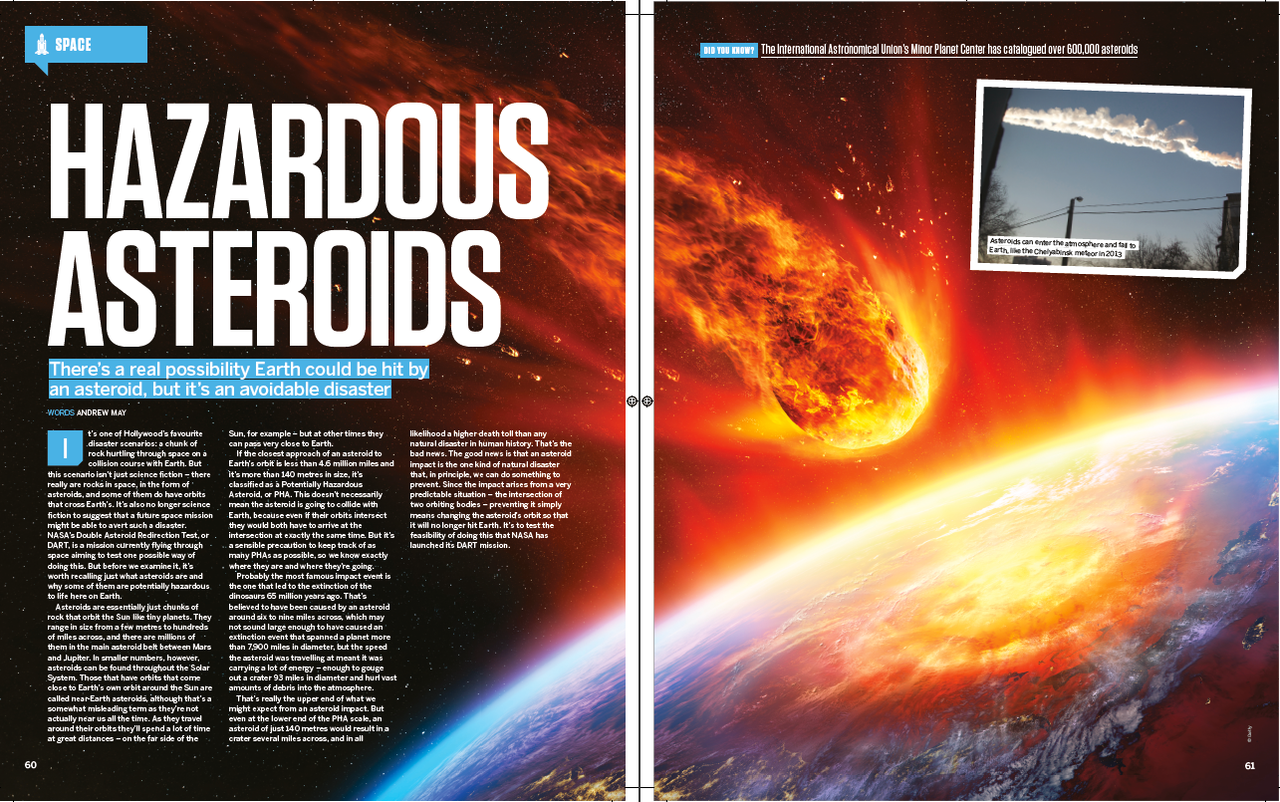 Hazardous asteroids to watch out for