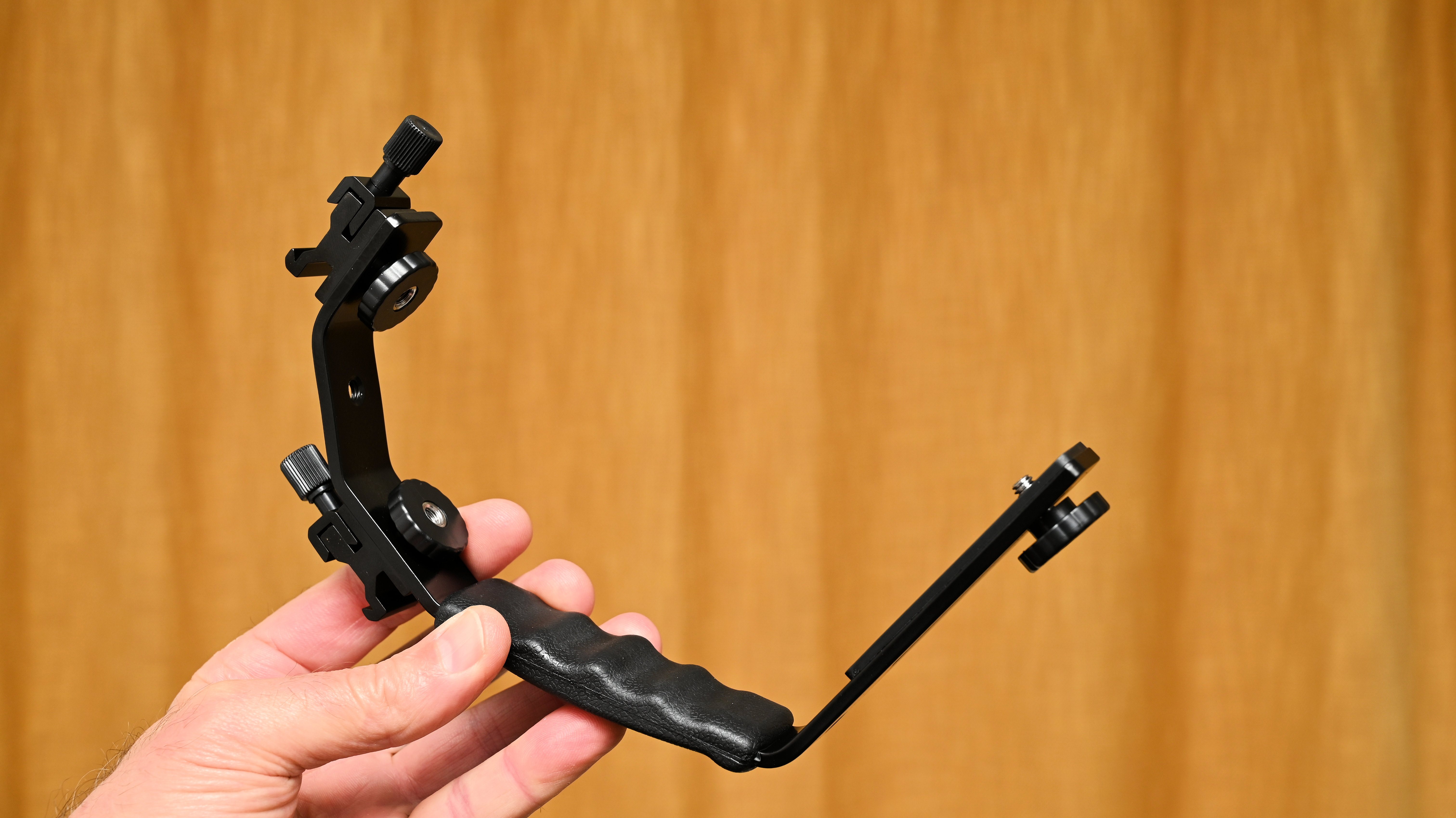 ChromLives Camera L Bracket Mount Video Grip