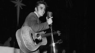 Elvis led the way in making the acoustic guitar rock