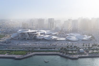 Design for the National Museum of Qatar completes.