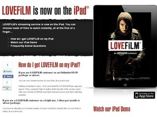 Lovefilm ipad