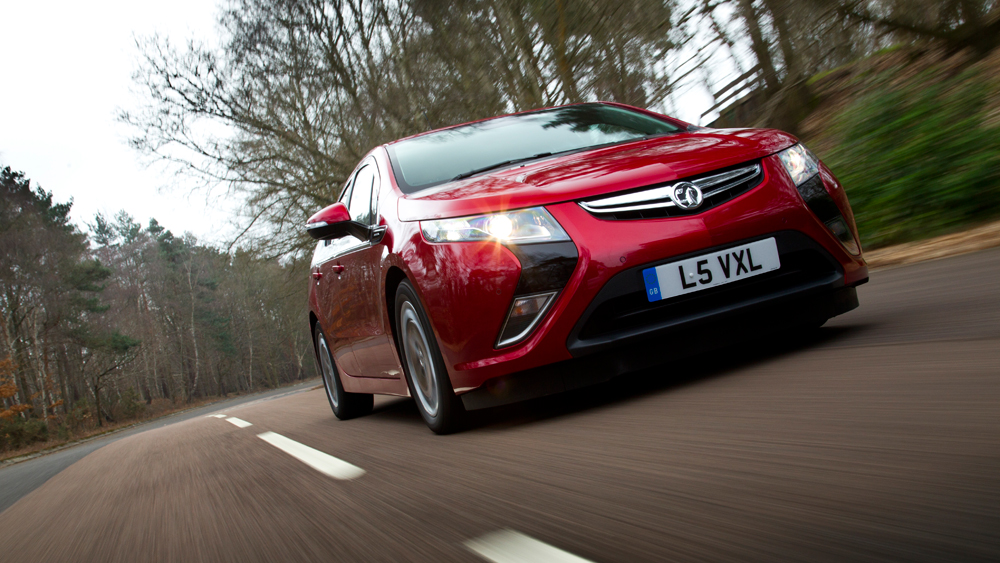 New Vauxhall Ampera boats eco-electric car tech excellence