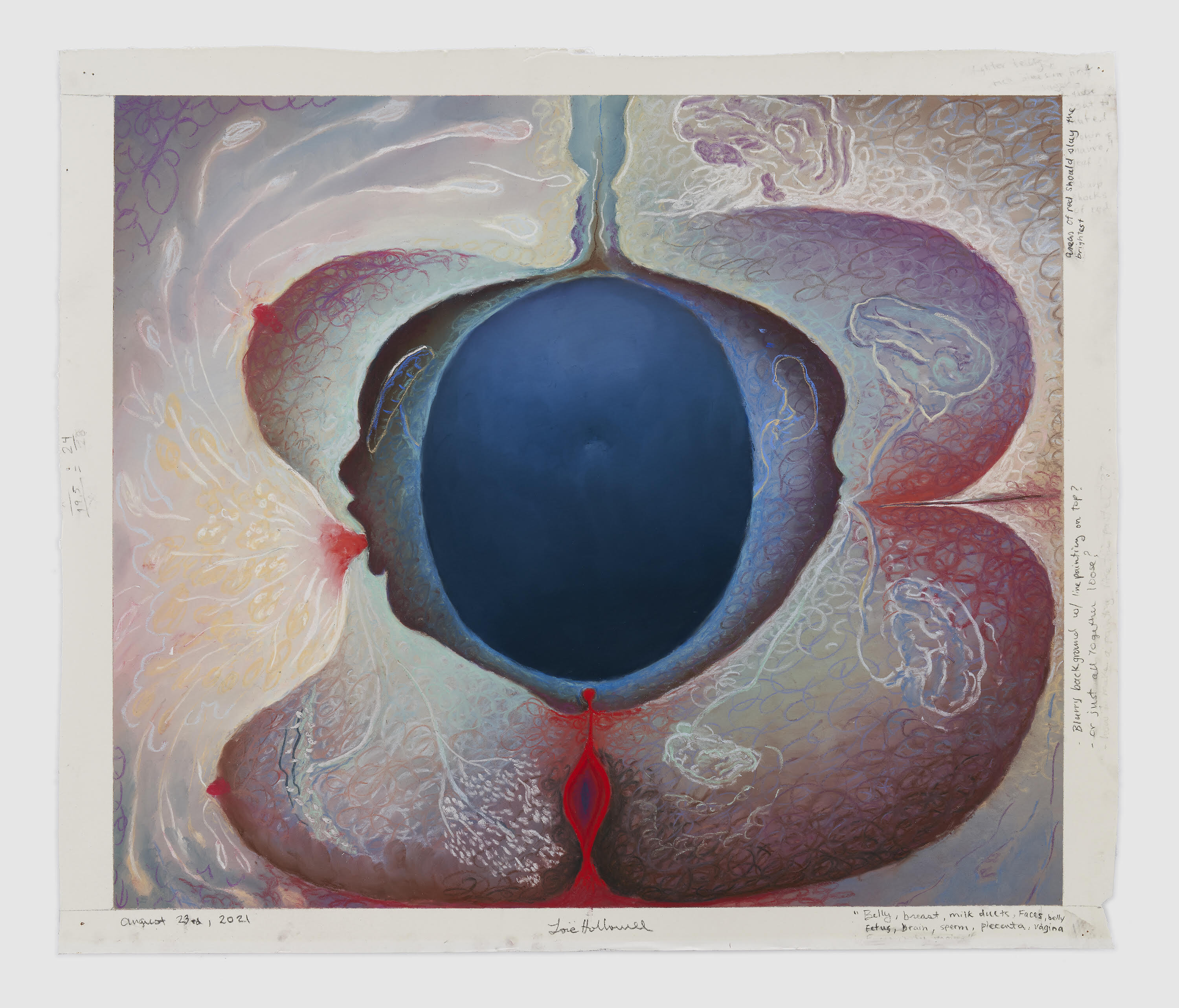 breastfeeding painting