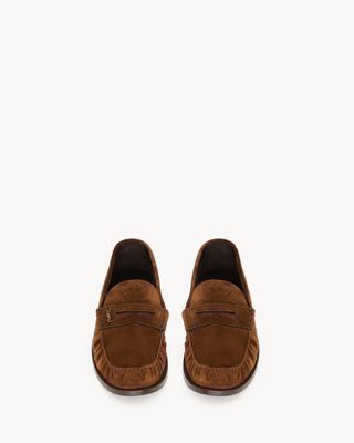 Women's Laurent Loafers in Suede in Snuff