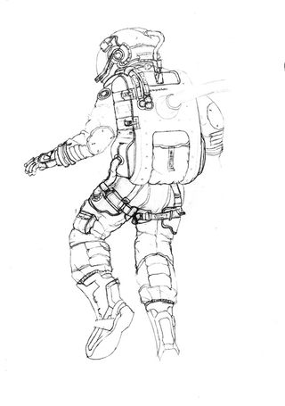 How to create a 3D spacesuit