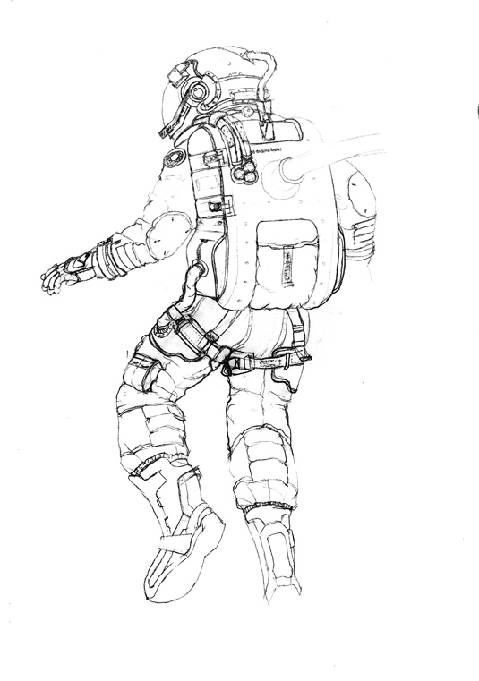 How to create a 3D spacesuit
