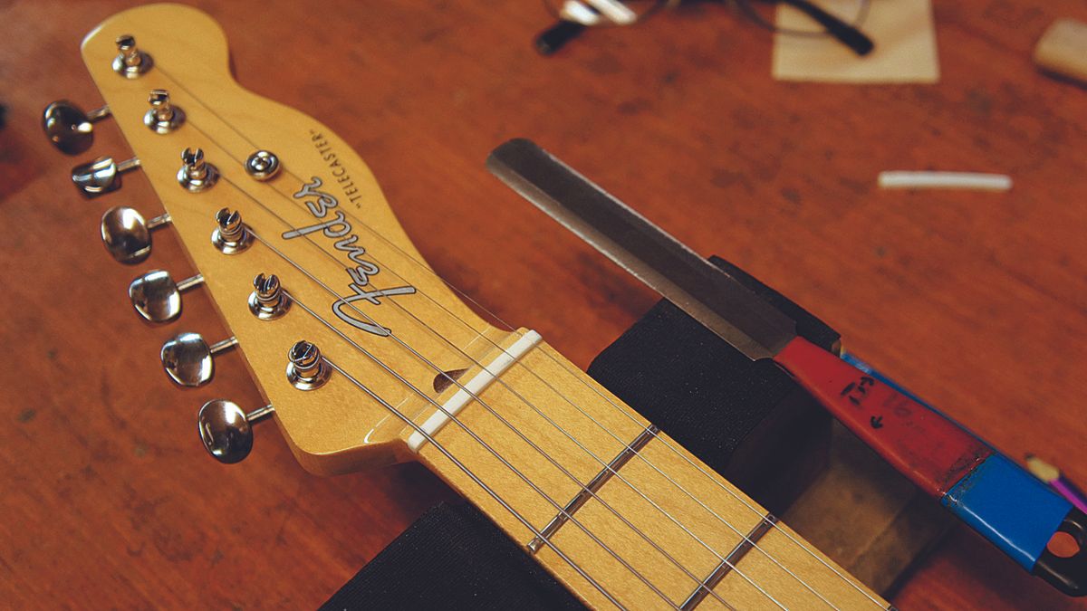 How to make a bone guitar nut MusicRadar