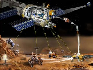 Mars Telepresence Illustration