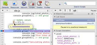 JavaScript debugging