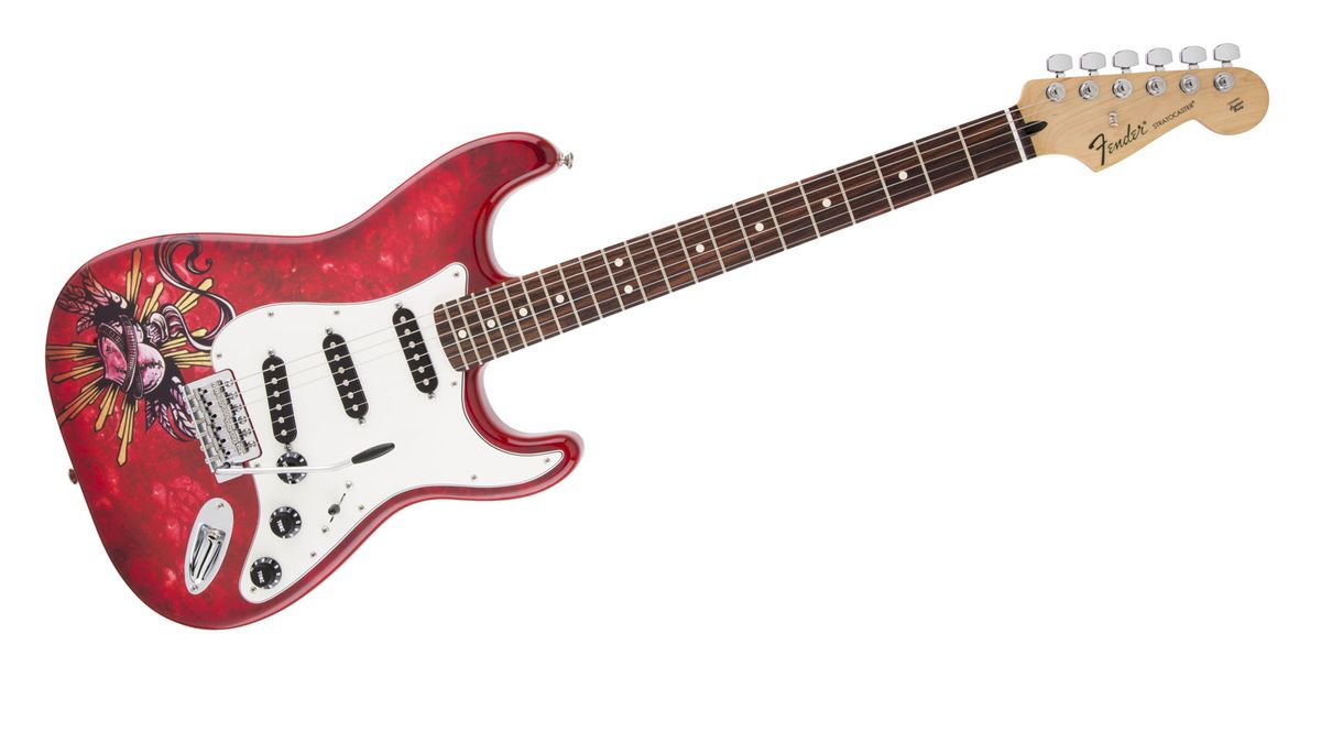 Fender Special Edition David Lozeau Art Stratocaster Sacred Heart
