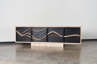 Ash Rise In|Organic credenza by Nikita Wolfe Murray