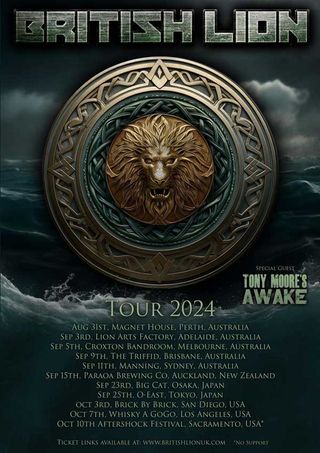 British Lion tour poster