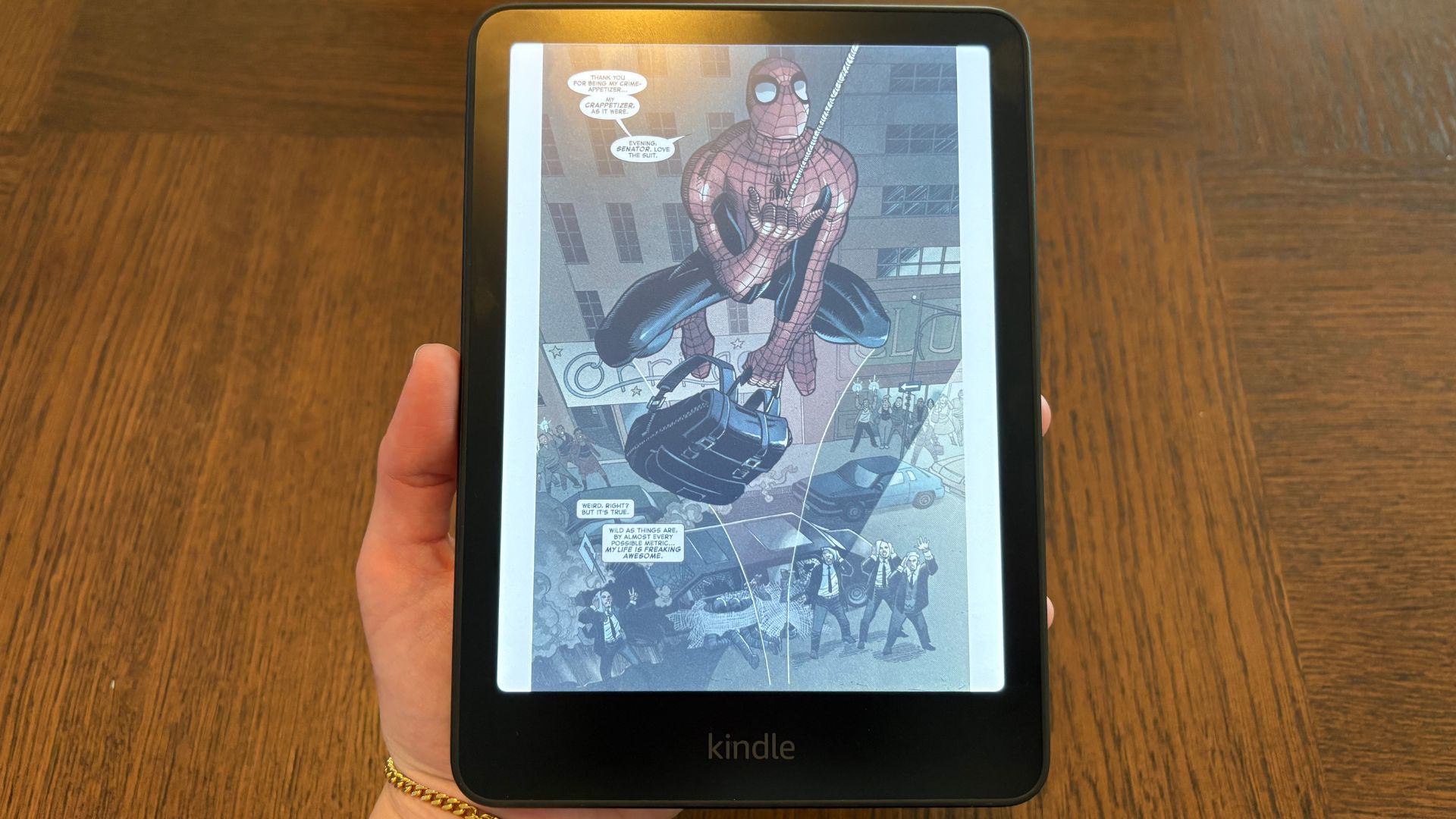 Comic on the Kindle Colorsoft