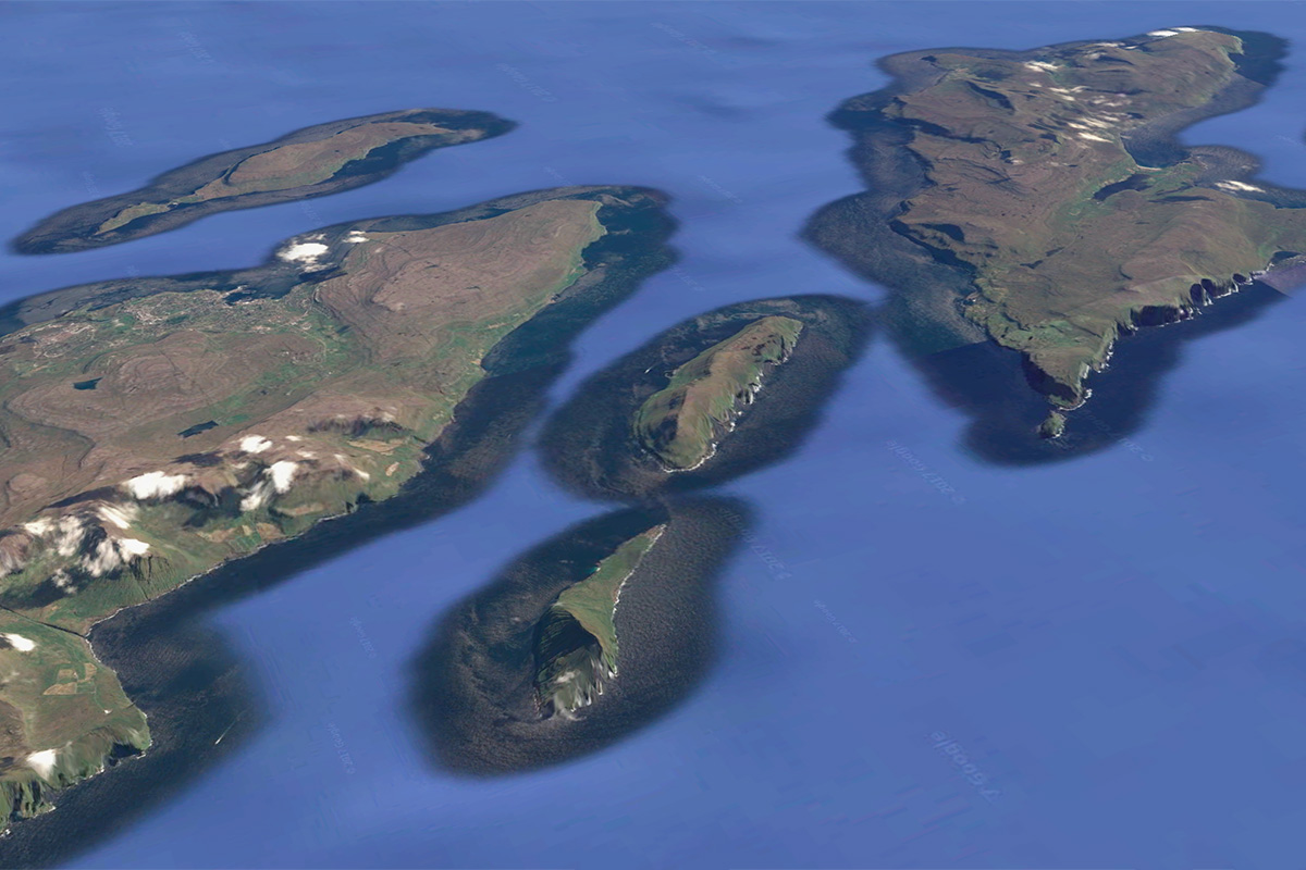 Остров Фуглой. Google island