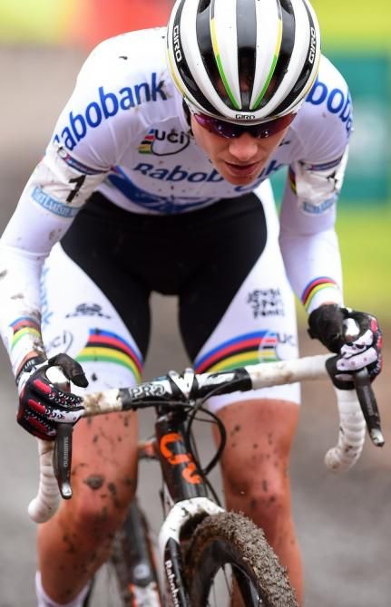 World Champion Marianne Vos (Rabo Liv)