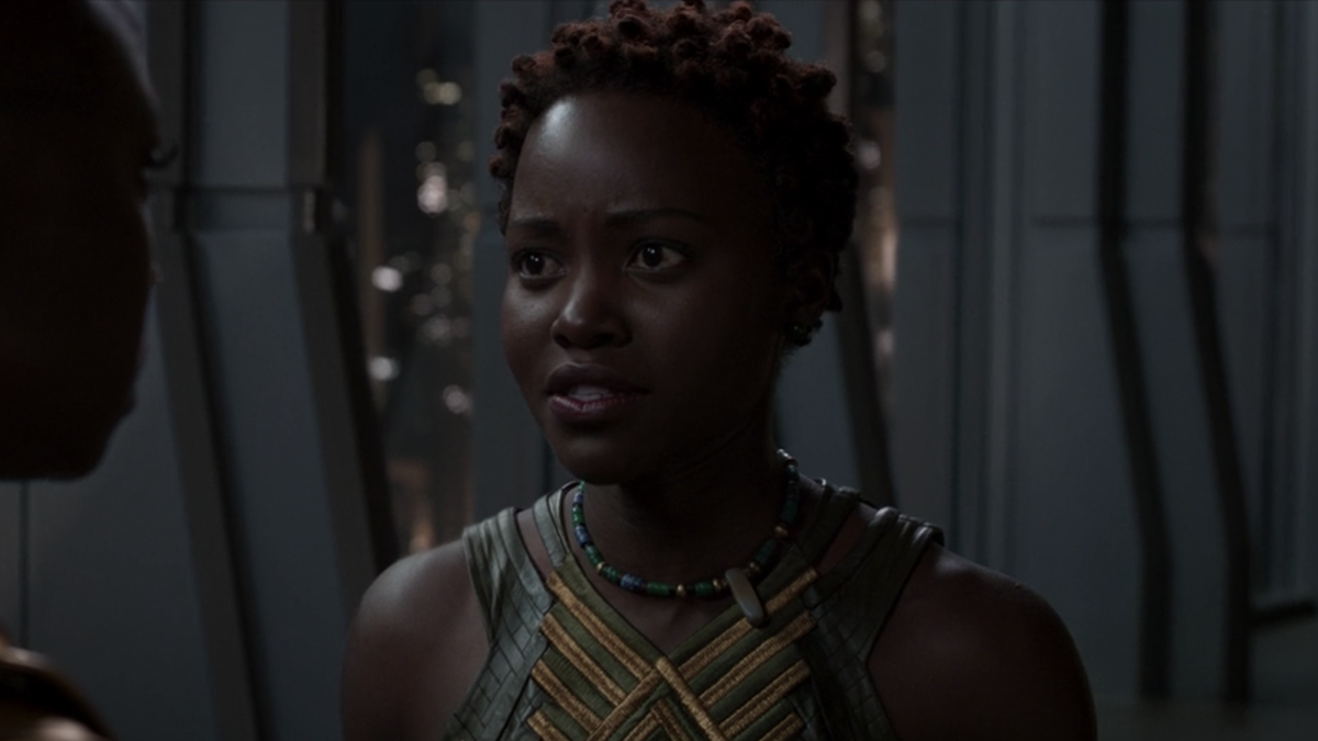 Lupita Nyong&#039;o as Nakia in Black Panther