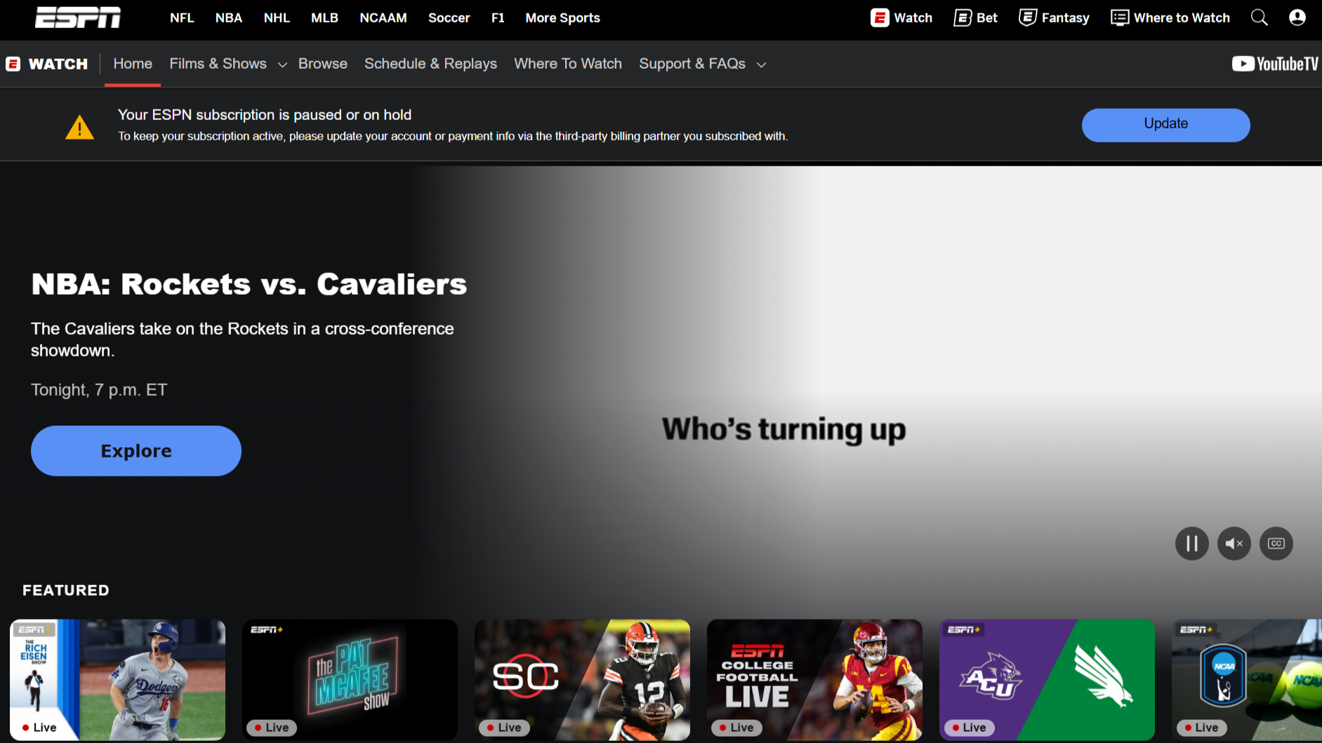 How to add YouTube TV to ESPN Unlimited: Watching content on ESPN after you&#039;ve added YouTube TV as your TV provider.