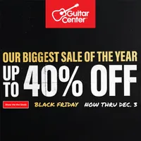 Guitar Center: Black Friday Sale