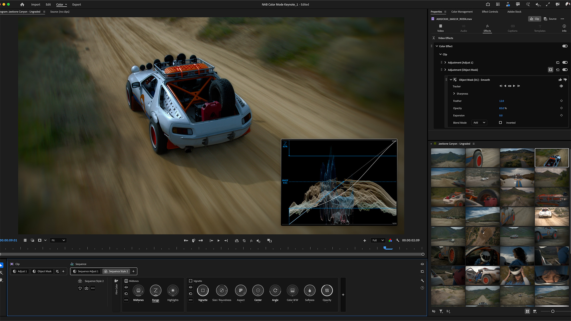 Adobe Premiere screenshot