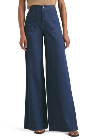 The Fancy Mischa Super High Waist Wide Leg Jeans