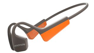 Padmate S30 headphones in orange and gray