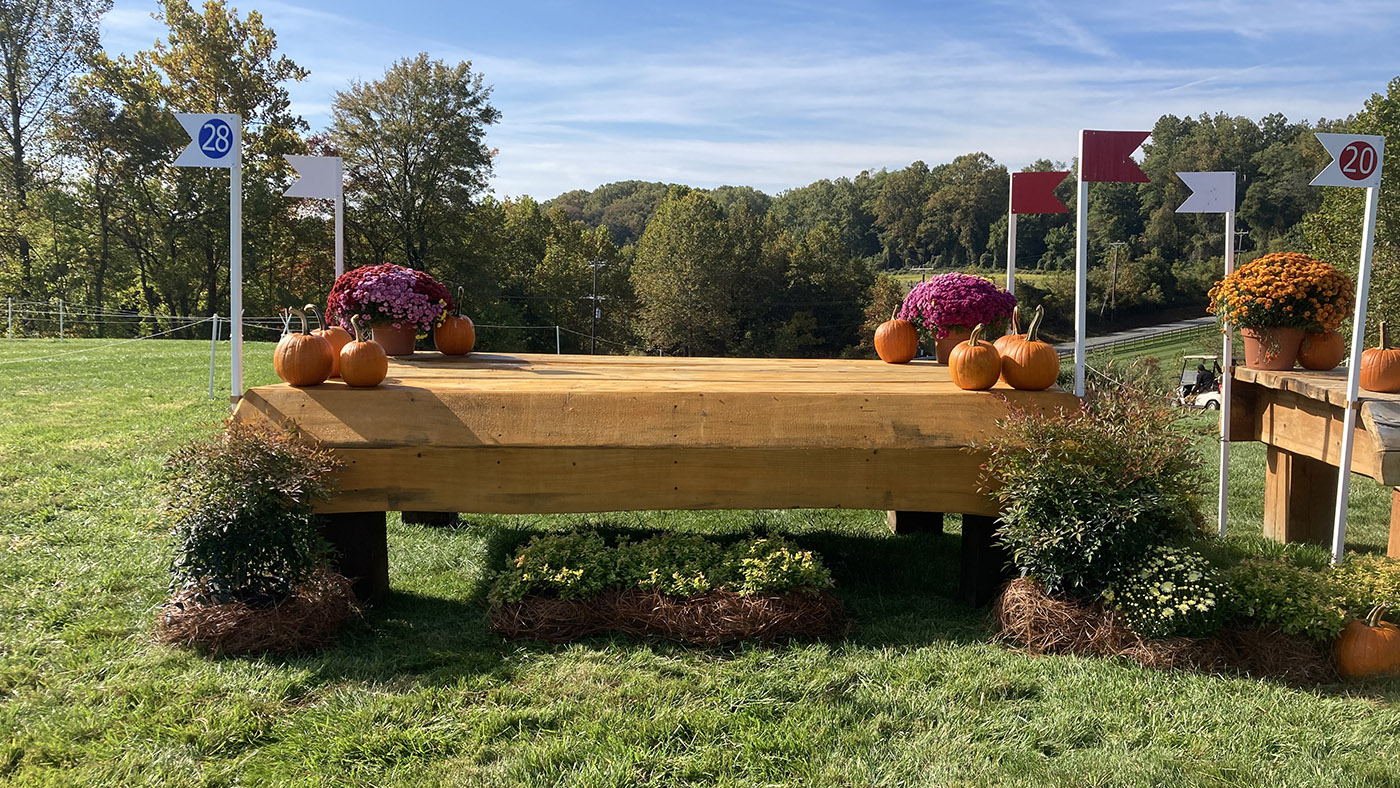 Maryland 5 Star cross-country course 2022: fence 28
