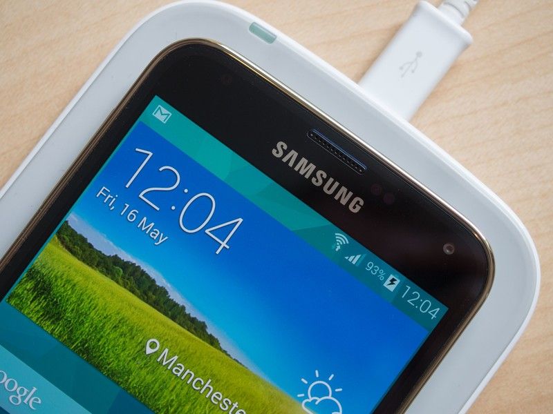 Samsung Galaxy S5 wireless charging