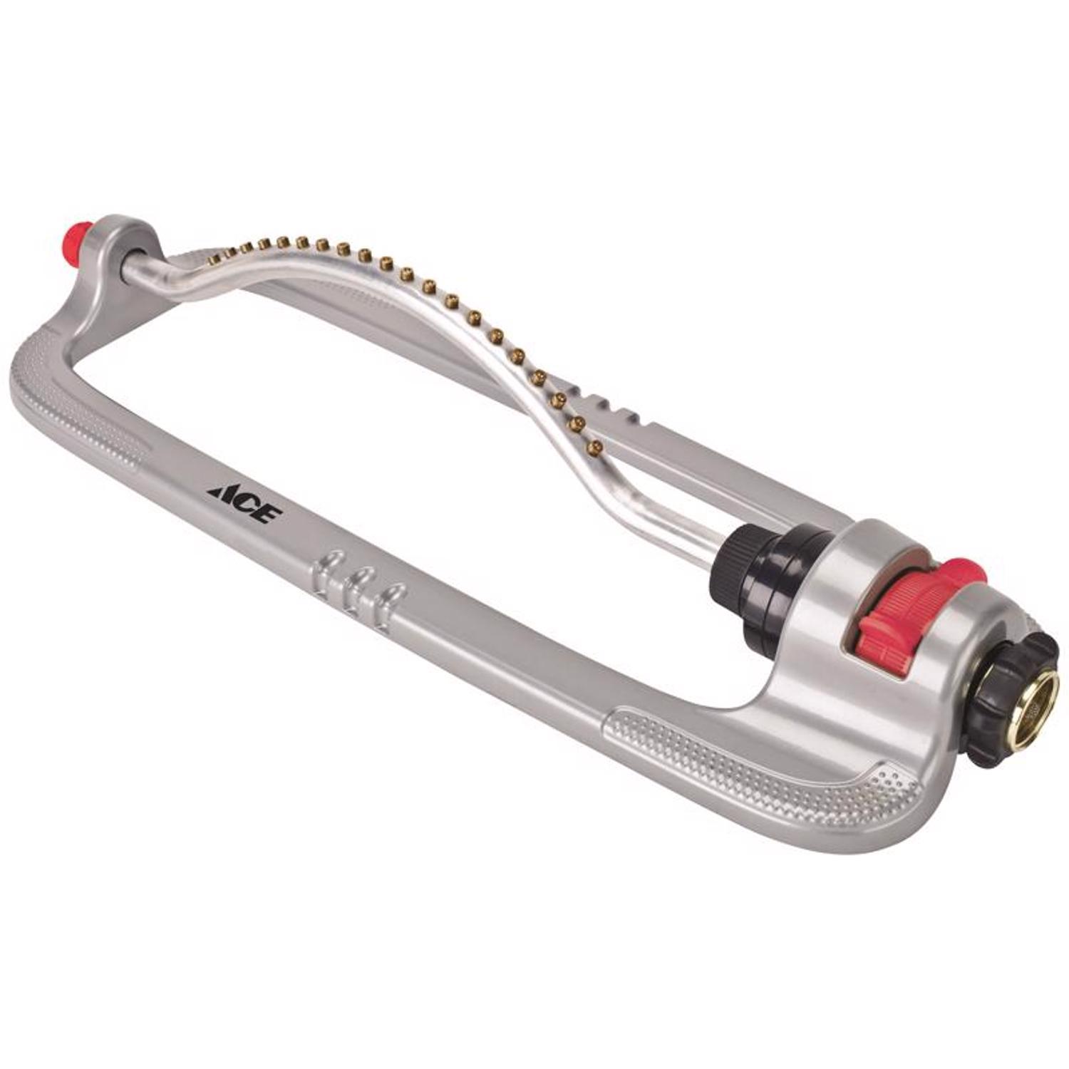 Ace Metal Sled Base Oscillating Sprinkler 4000 Sq Ft 1 Pk