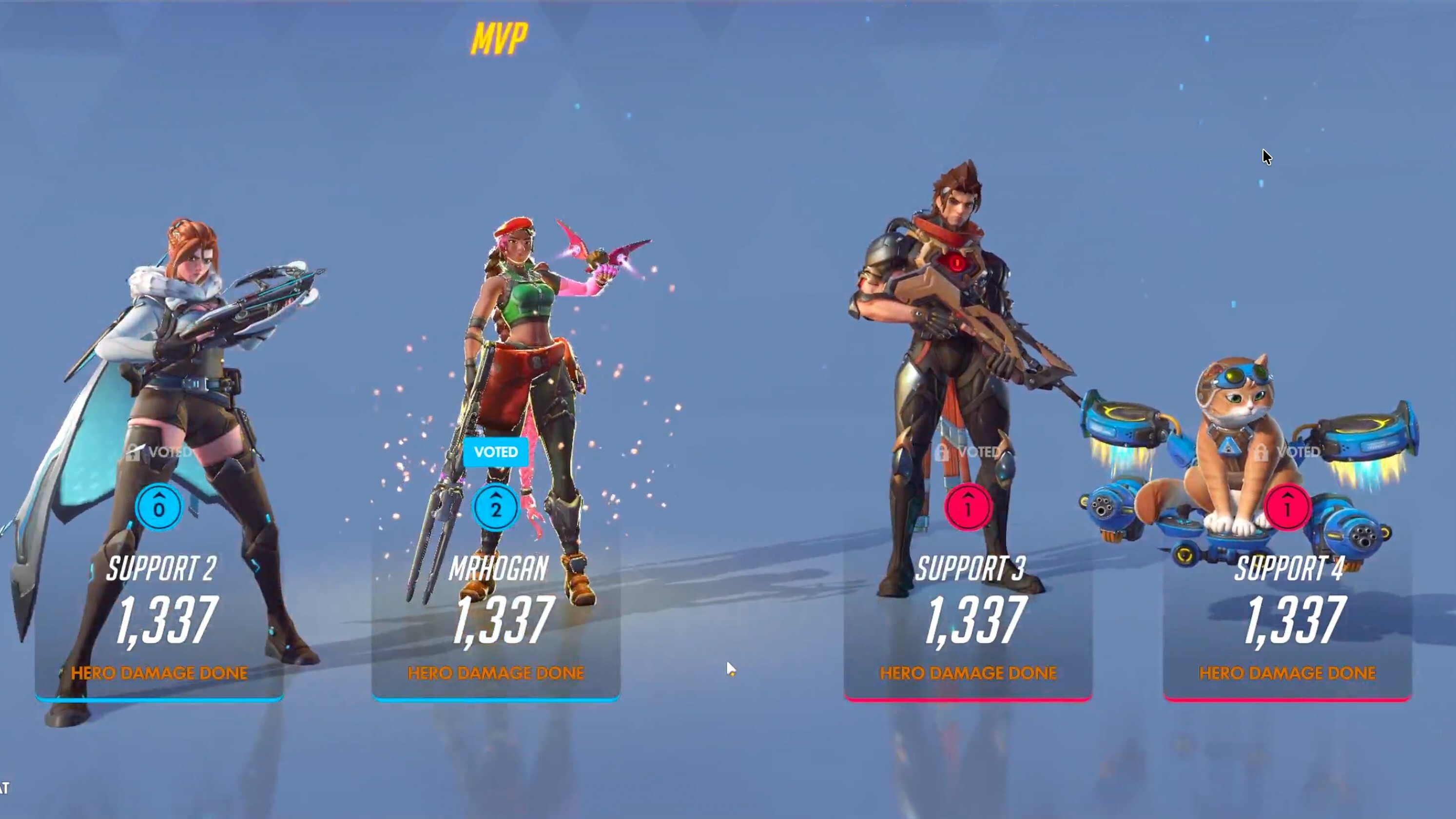 Overwatch update screenshots.