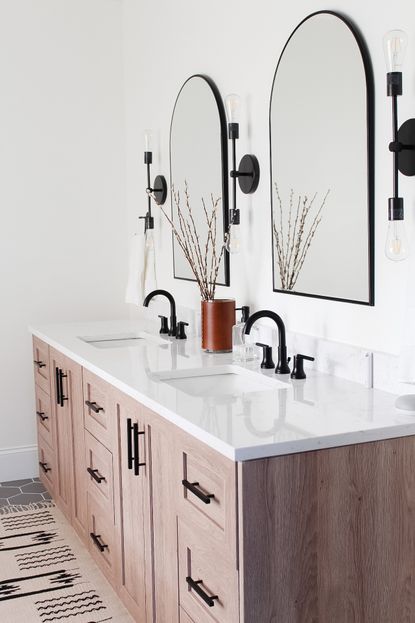 IKEA Bathroom Vanity Hacks — 5 Ways to a Dream Storage Piece | Livingetc