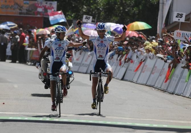 Kolahdozhagh and Mizbani (TPT) dominated the race ahead of the rest day