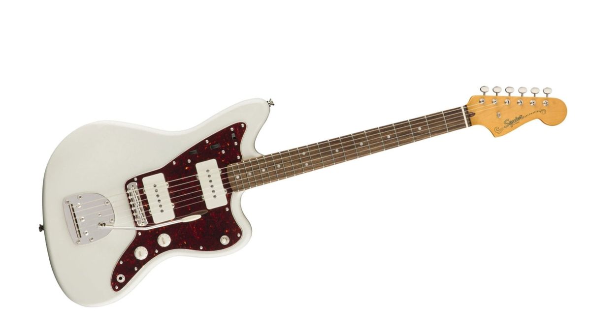 Squier Classic Vibe '60s Jazzmaster on a white background