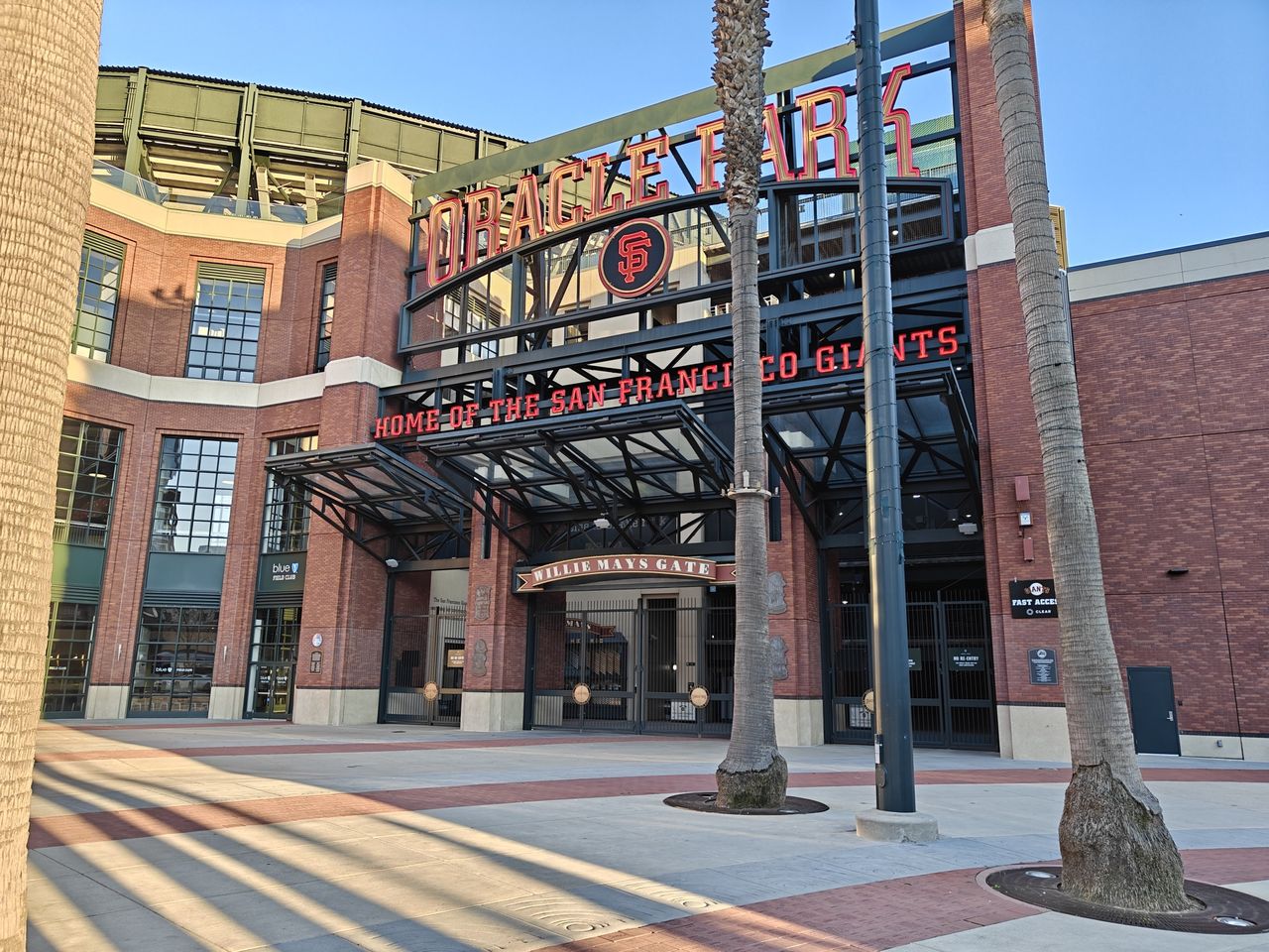 Oracle Park shot with OnePlus 13R