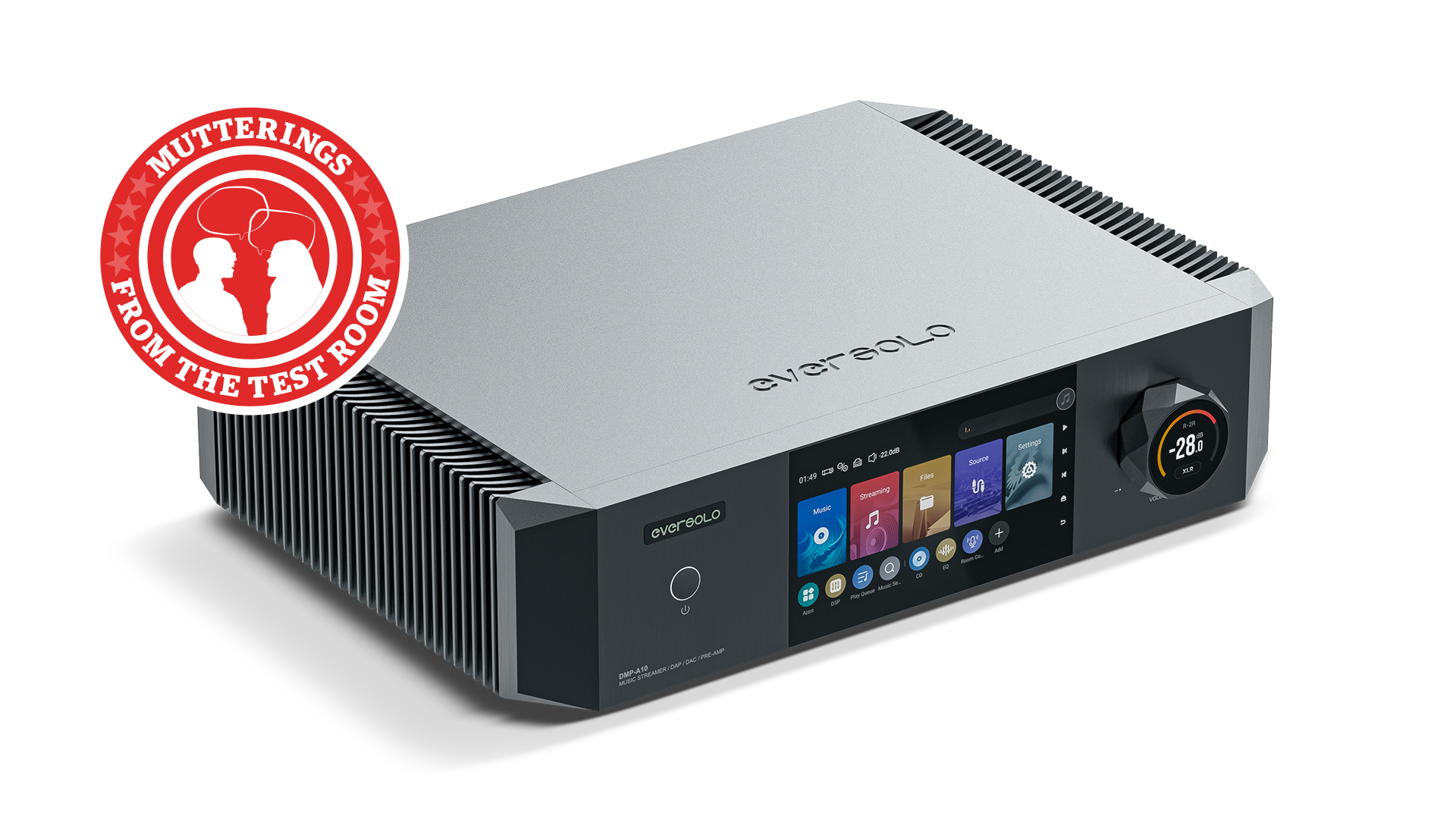 Eversolo DMP-A10 on white background