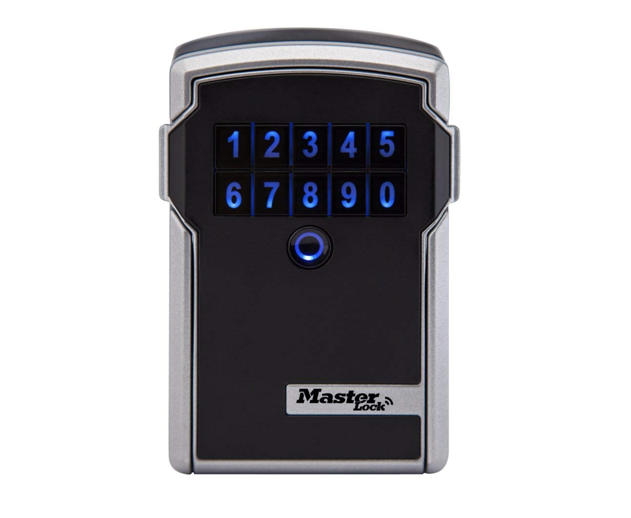 A smart bluetooth, zinc Masterlock key safe with push digit combination lock type with capacity to hold ten keys