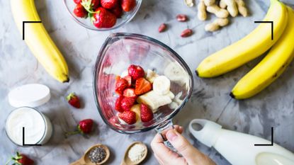 fruit in a blender—see our guide to how to clean a blender after making a smoothie
