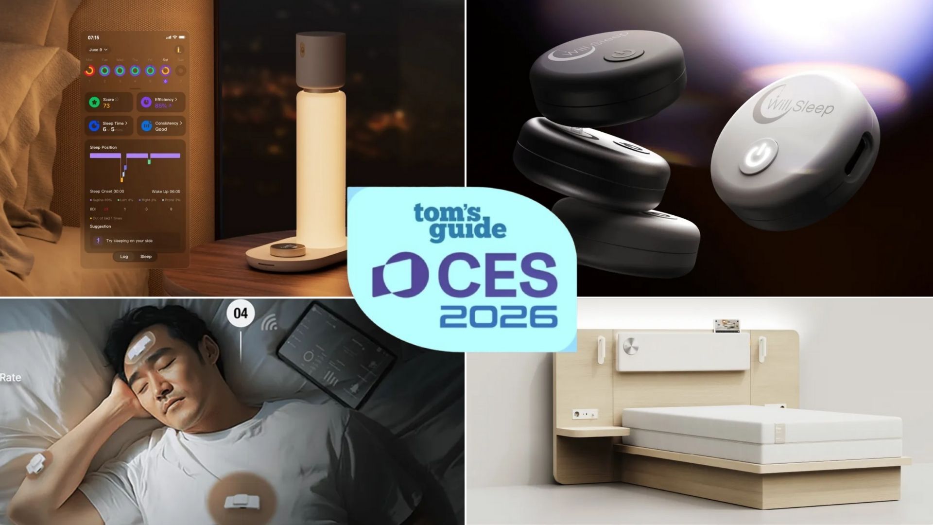 The best sleep tech from CES 2026 so far — gadgets to curb night time anxiety, manage insomnia and detect sleep apnea